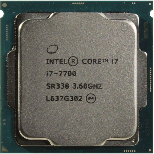 Процессор Intel Core i7 7-го поколения, OEM (без кулера), 4 яд