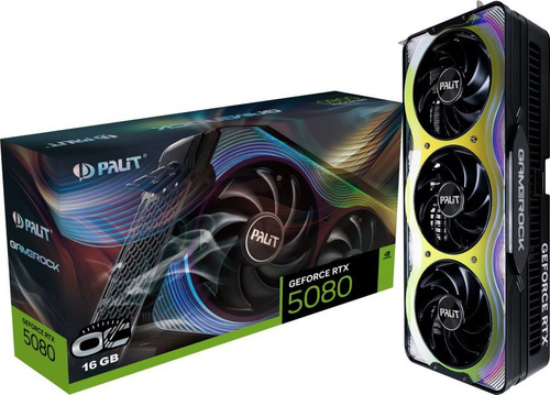 Видеокарта Palit GeForce RTX 5080, 16 ГБ PCI Express 5.0