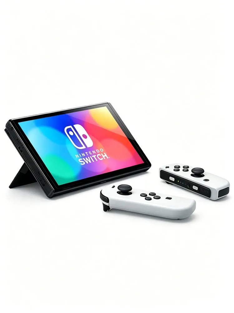 Nintendo Switch OLED 64 ГБ, 7-дюймовый OLED-экран, Поддержка русского, 98%Статус, 64 ГБ, фото 3