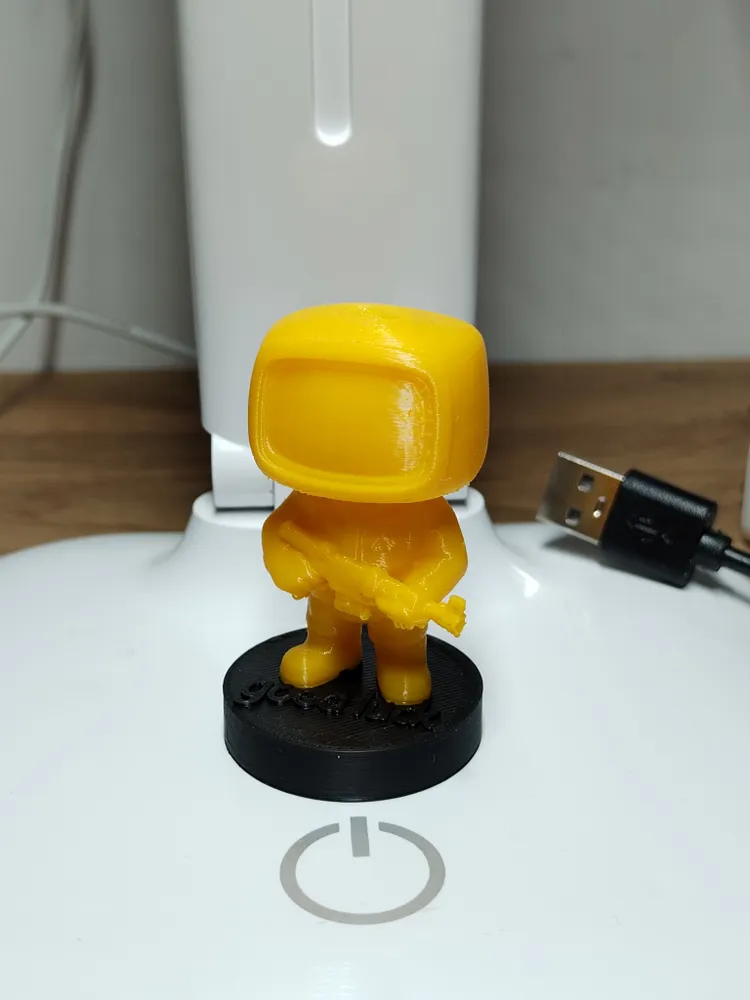 Хазмат, желтый, 5см