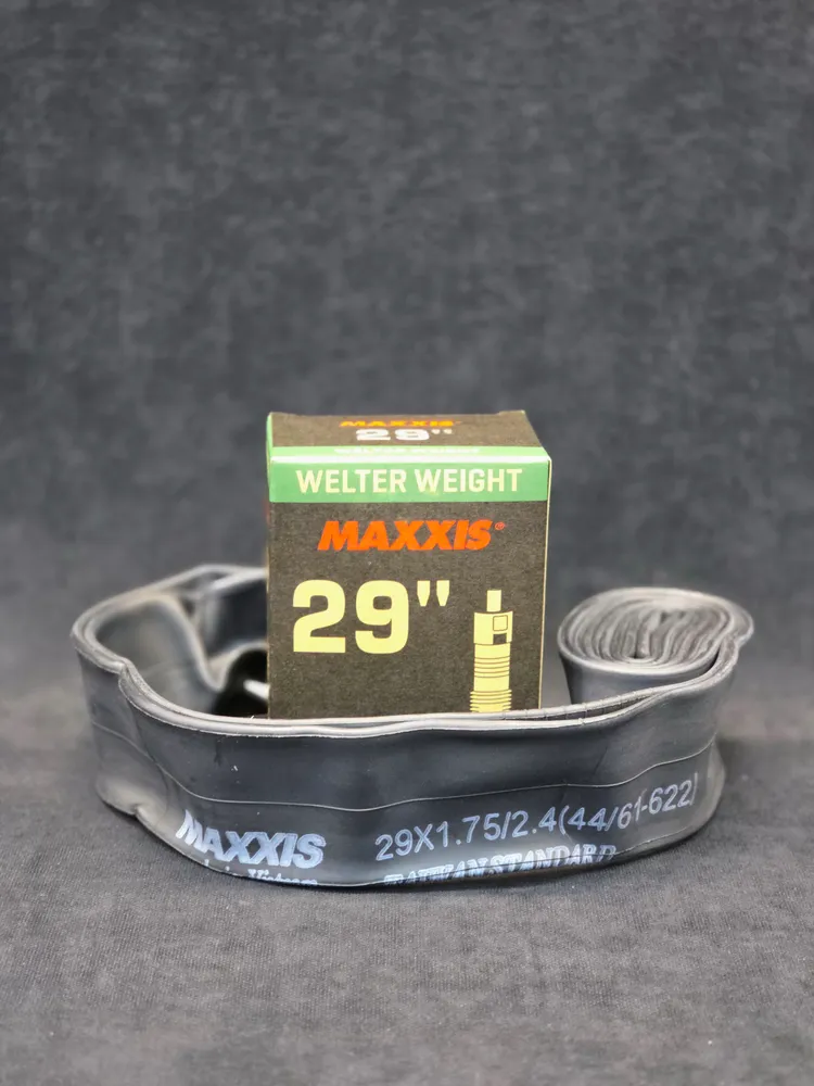 Камера велосипедная Maxxis WelterWeight, 29x1.75/2.4", 48 мм, тип ниппеля - presta (велосипедный), 29x1.75, фото 5