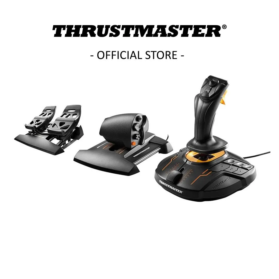 Thrustmaster T.16000M FCS FLIGHT PACK: Джойстик, педали газа и руля направления для ПК #1