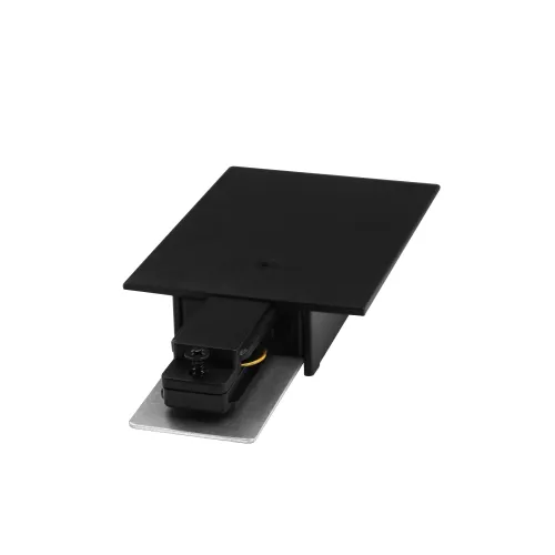 Заглушка для однофазного встраиваемого шинопровода ST LUCE цвет черный Однофазная трековая система B