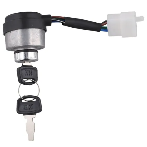 4-проводной ключ зажигания с ключами, дверные замки, подходит для бензиновых генераторов мощностью 2