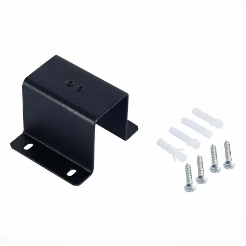 Скоба для встраиваемого монтажа SKYLINE 220 ST LUCE цвет черный магнитная трековая система SKYLINE 2