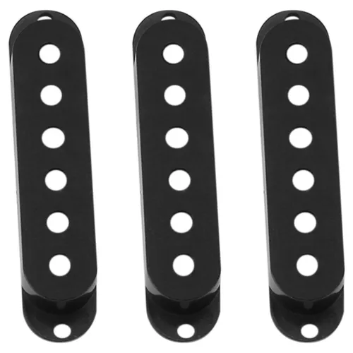 Набор из 3-слойной черной гитарной защиты с 11 отверстиями из нержавеющей стали, задней пластины, кр