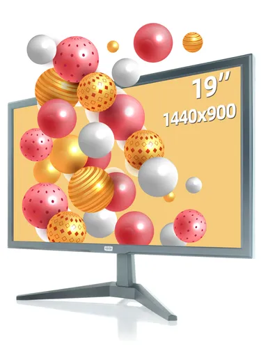 XJCIX 19" Монитор 1440x900 с 2 Динамиками 60Гц HDMI VGA LED Офисный Дисплей и Монитор для Видеонаблю
