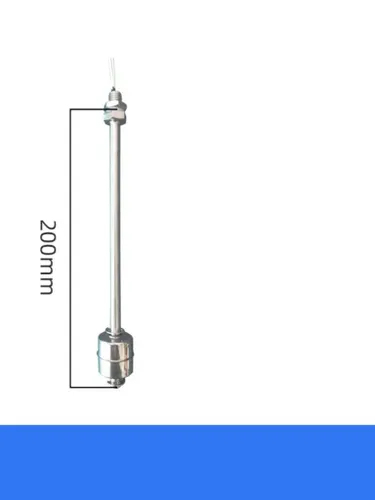 Поплавковый выключатель из нержавеющей стали,прямой 200 мм,1 шт