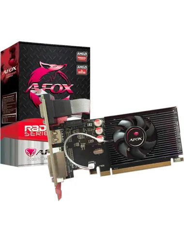 AFOX Видеокарта AFOX AFR5230-2048D3L5 Видеокарта R5 230 2GB DDR3 64Bit, LP Single Fan 2 ГБ (AFR5230-