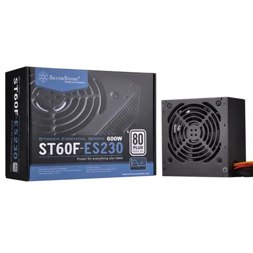 Блок питания для ПК Silverstone SST-ST60F-ES230, 600 Вт, ATX, 80 PLUS, RTL (G540ST600E23220)