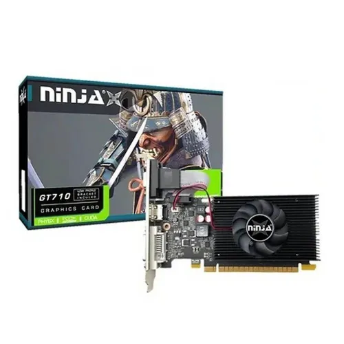 NINJA Видеокарта GeForce GT 710 NF71NP043F 4 ГБ (NF71NP043F)