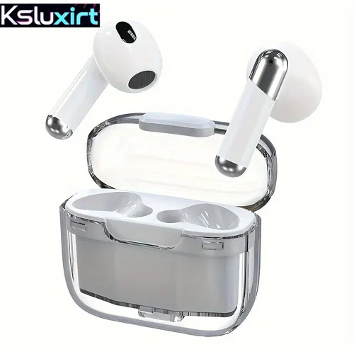 ksluxirt Наушники беспроводные, белый