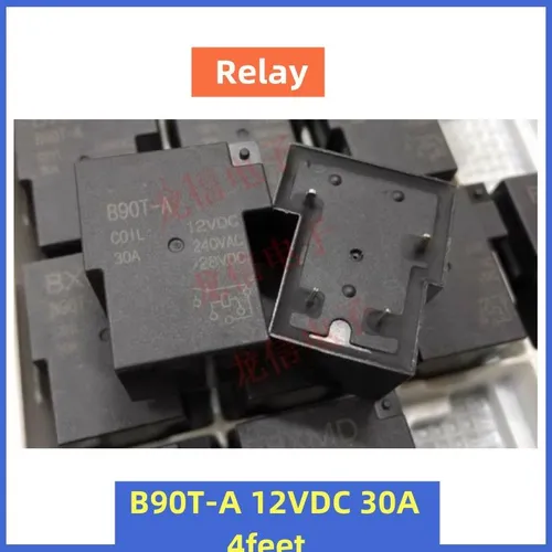 Реле мощности 4-контактное BXMD B90T-A 12 В постоянного тока 30 А