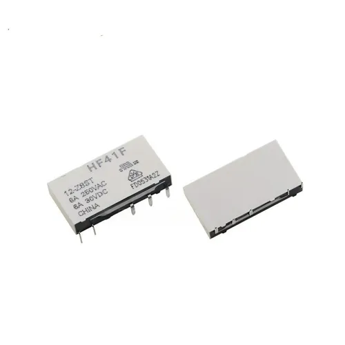 Реле HF41F/12-Z8ST 5-контактное, 6А, 1НО/1НЗ, 12V DC, промышленное миниатюрное