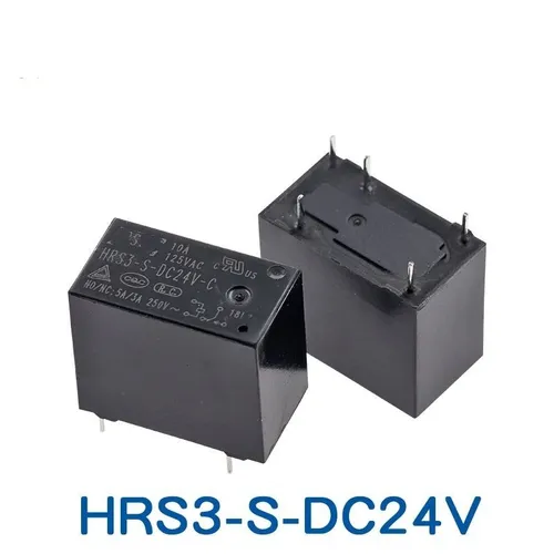 Реле сигнальное HRS3-S-DC24V-C 5-контактное 10А, 1НО/1НЗ, DC 24В