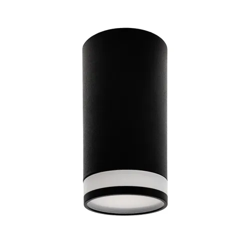 Светильник накладной со светящейся пластиковой вставкой под лампу 220В GU10 max 12Вт Accia Osgona 02