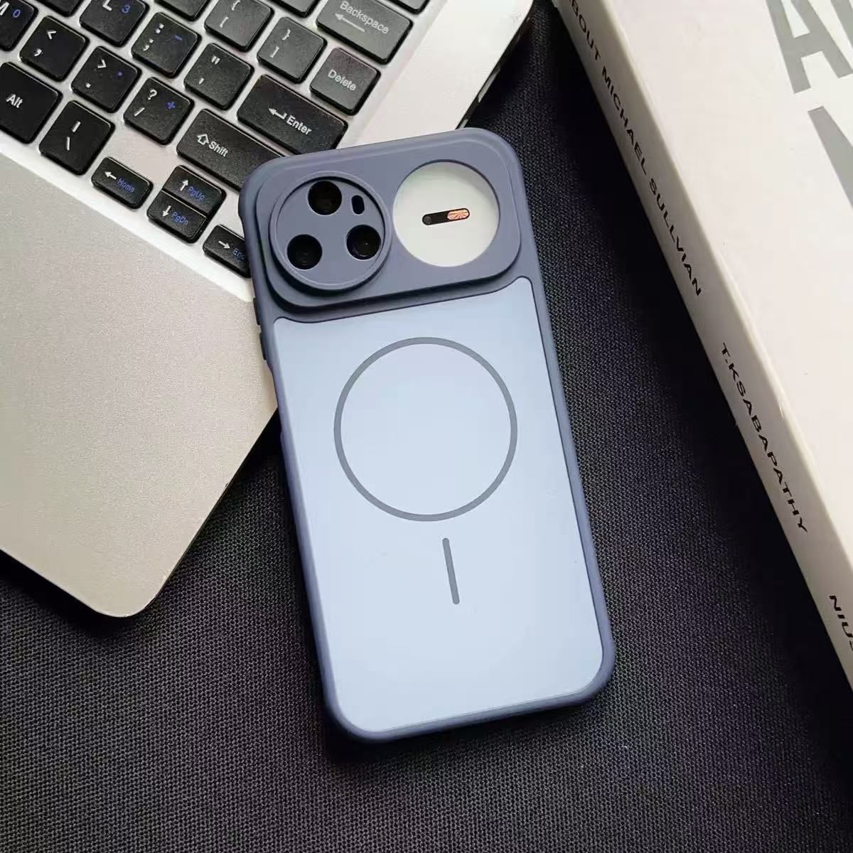 智能手机壳 用于 Huawei Nova 15 Pro, 塑料 , 蓝色