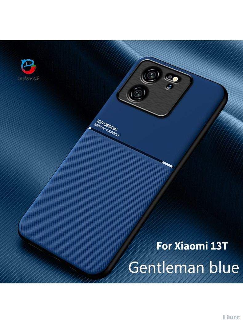 智能手机壳 用于 Xiaomi 13T, 硅胶, 蓝色