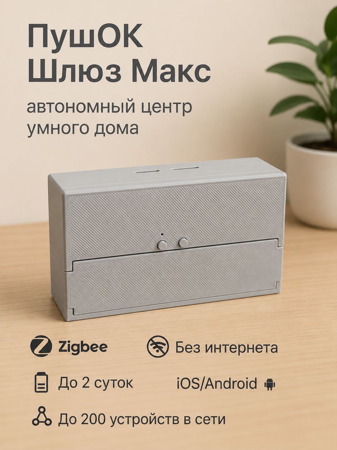 ZigBee-шлюз ПушОк