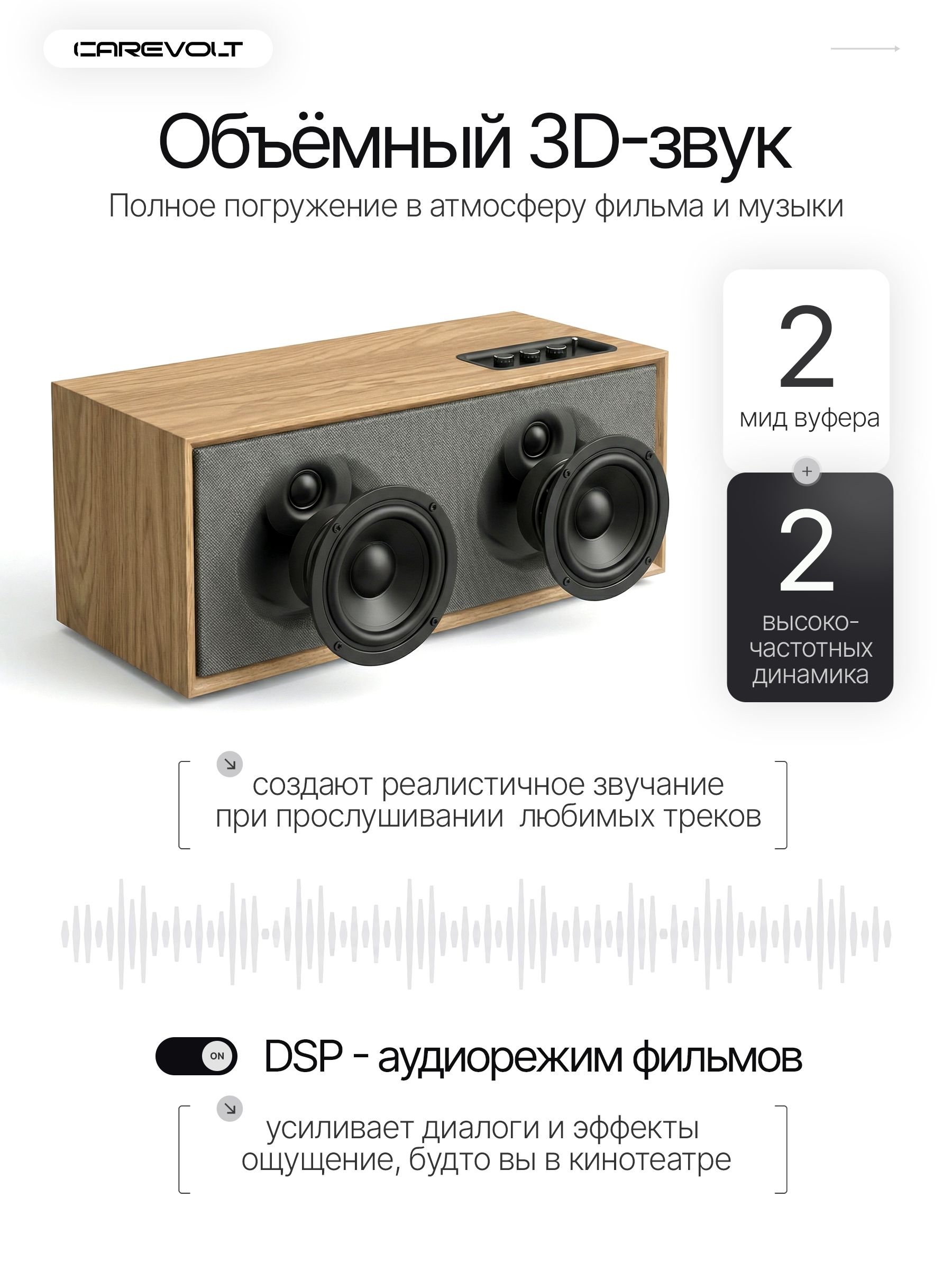 Саундбар для телевизора и акустическая система