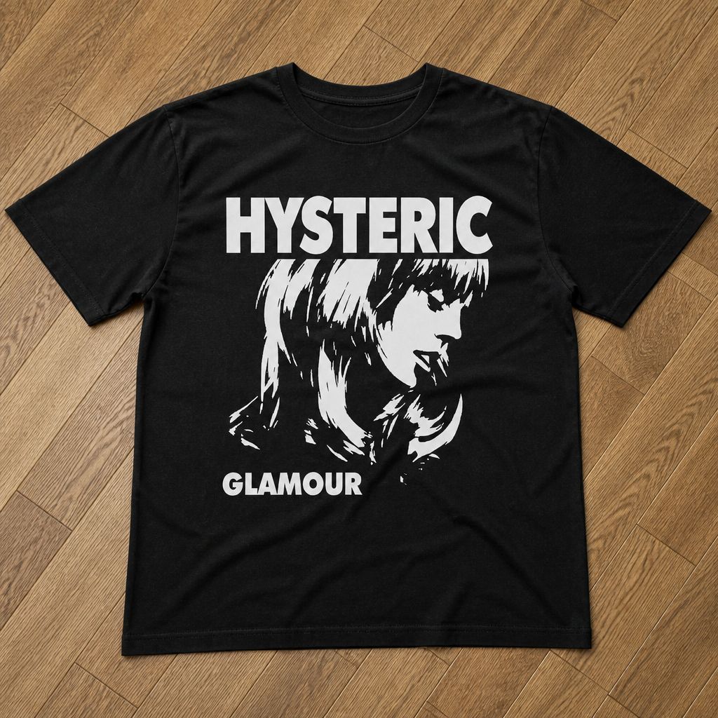 Футболка hysteric glamour type y2k archive flat_lay
