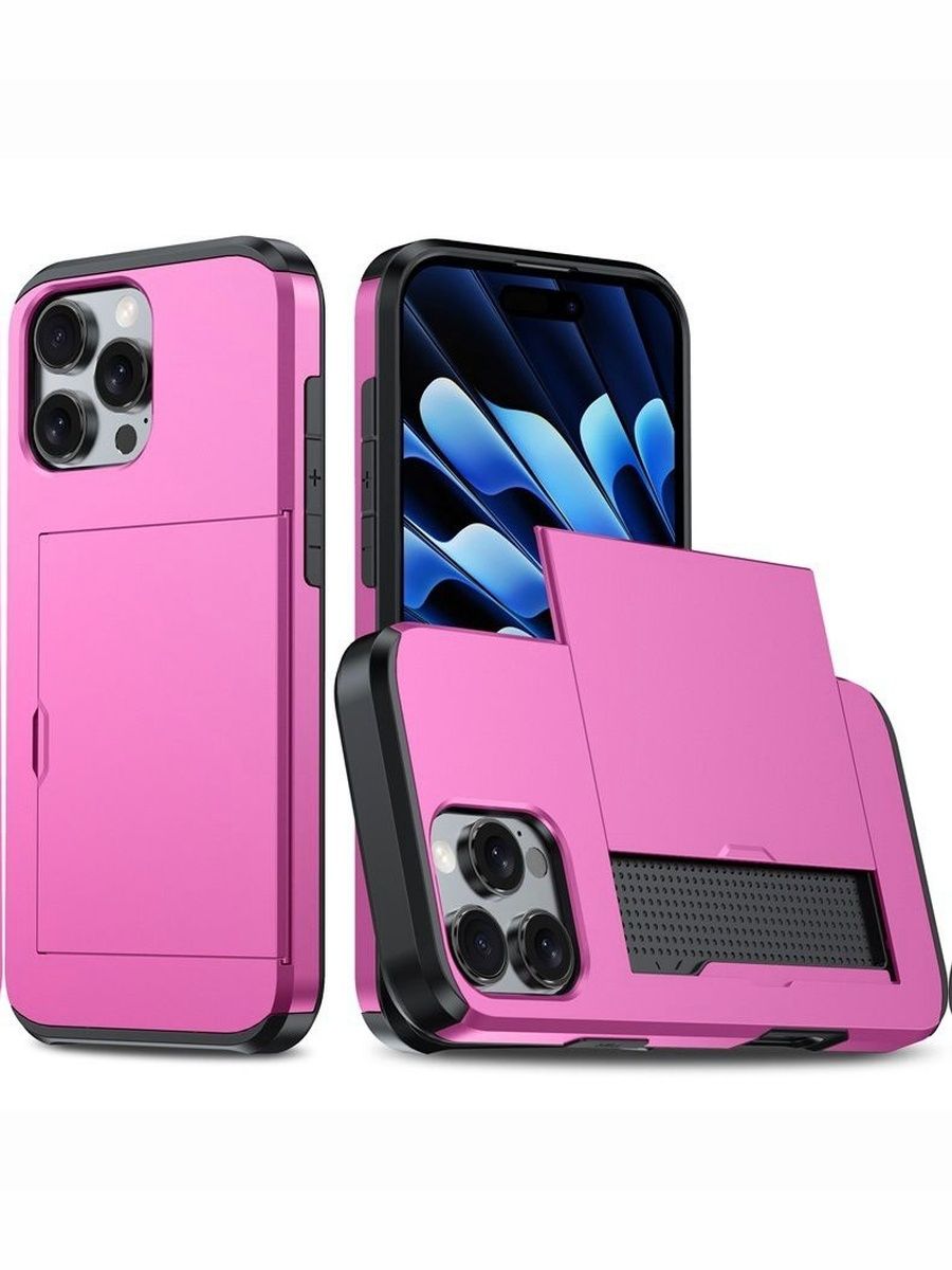 智能手机壳 用于 Apple iPhone 16e, Apple iPhone 15 Plus, 硅胶, 紫红色