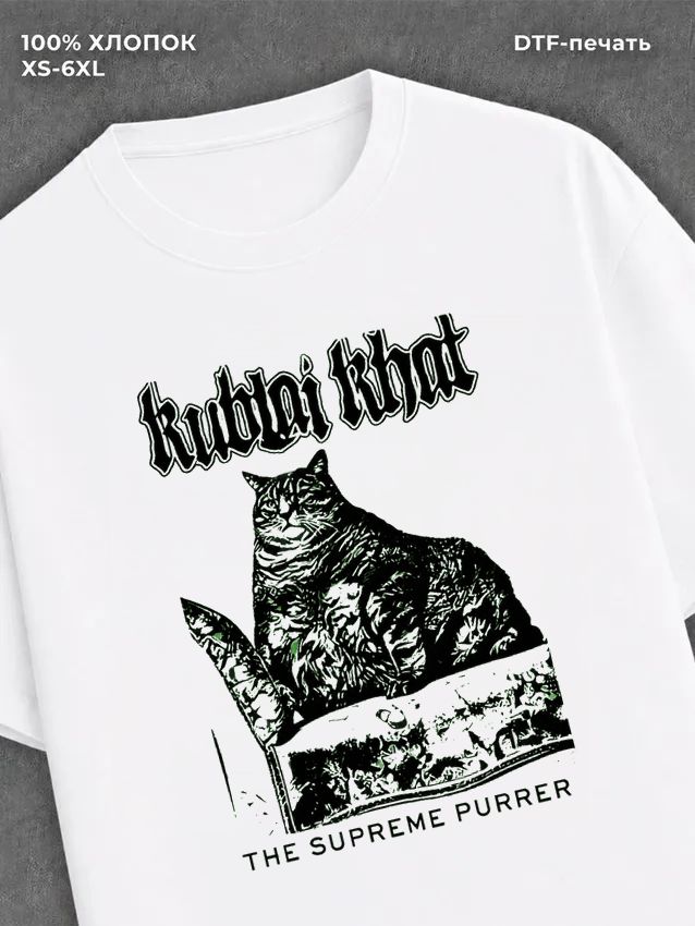 Футболка cat