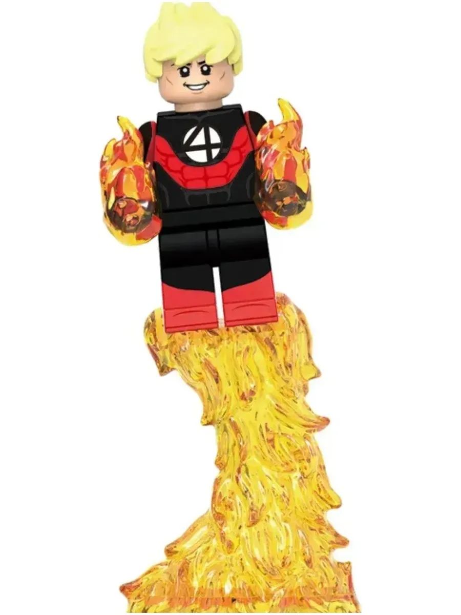 Фигурка Human Torch в огненном облике / Супергерои / Marvel