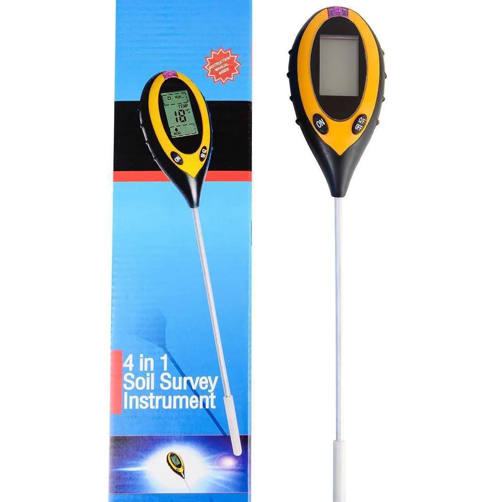 Измеритель почвы Планета Садовод KC-300 определитель параметров почвы ...