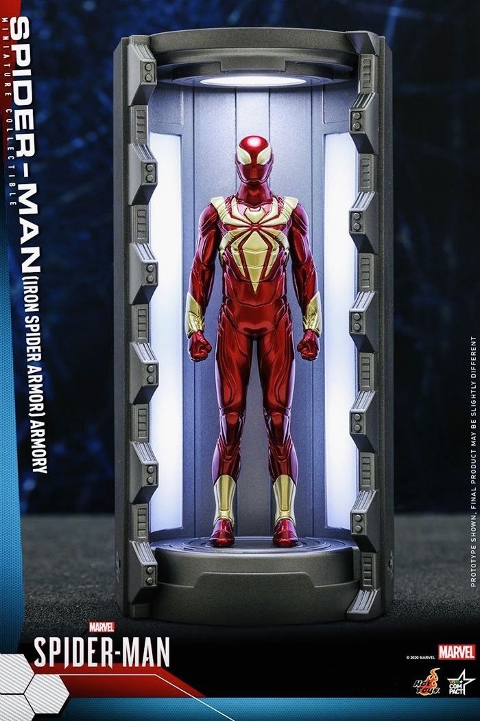 Hot Toys Marvel Человек-паук Железный костюм 12 см