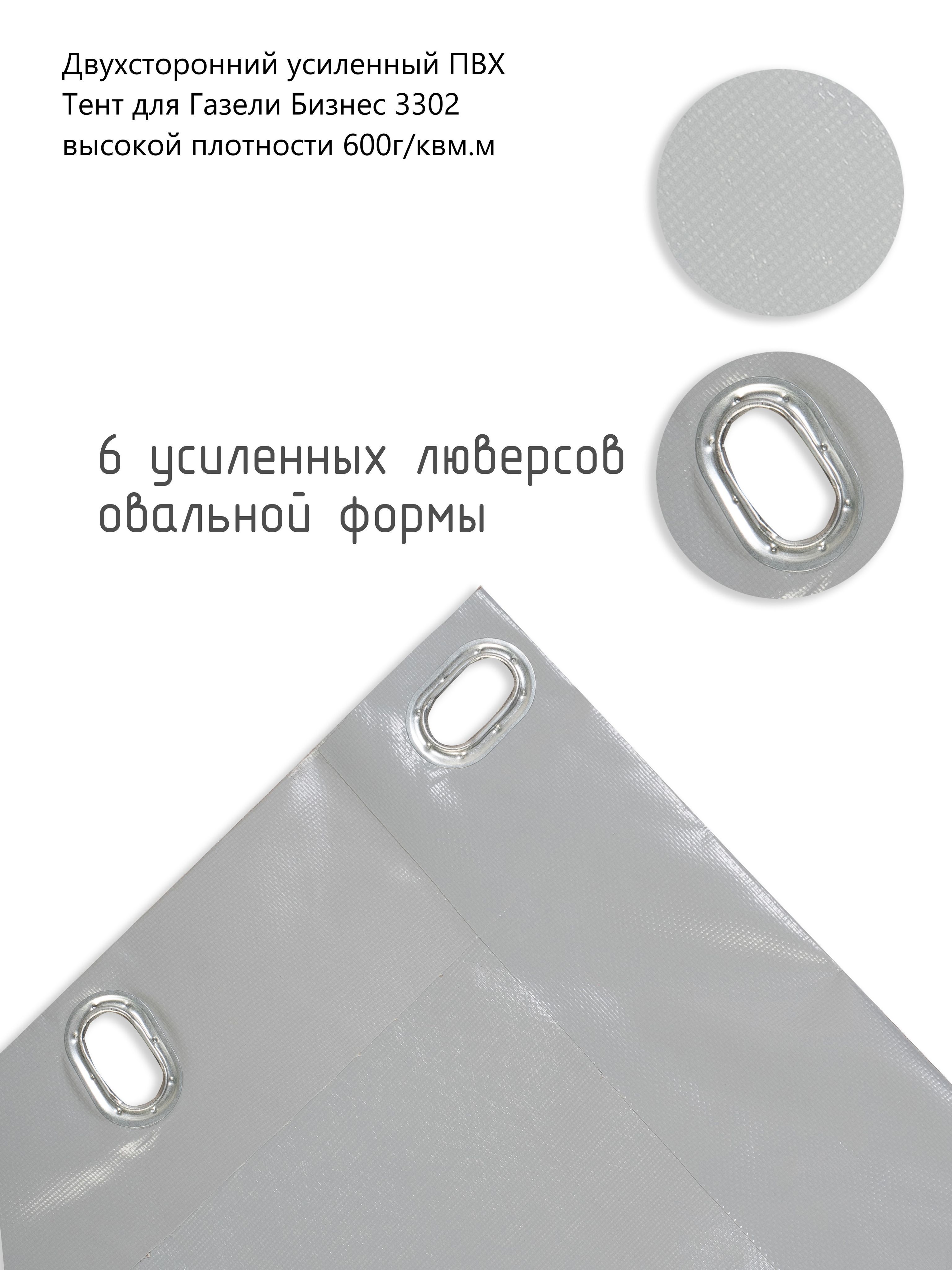 Тент ГАЗель Бизнес усилен. синий