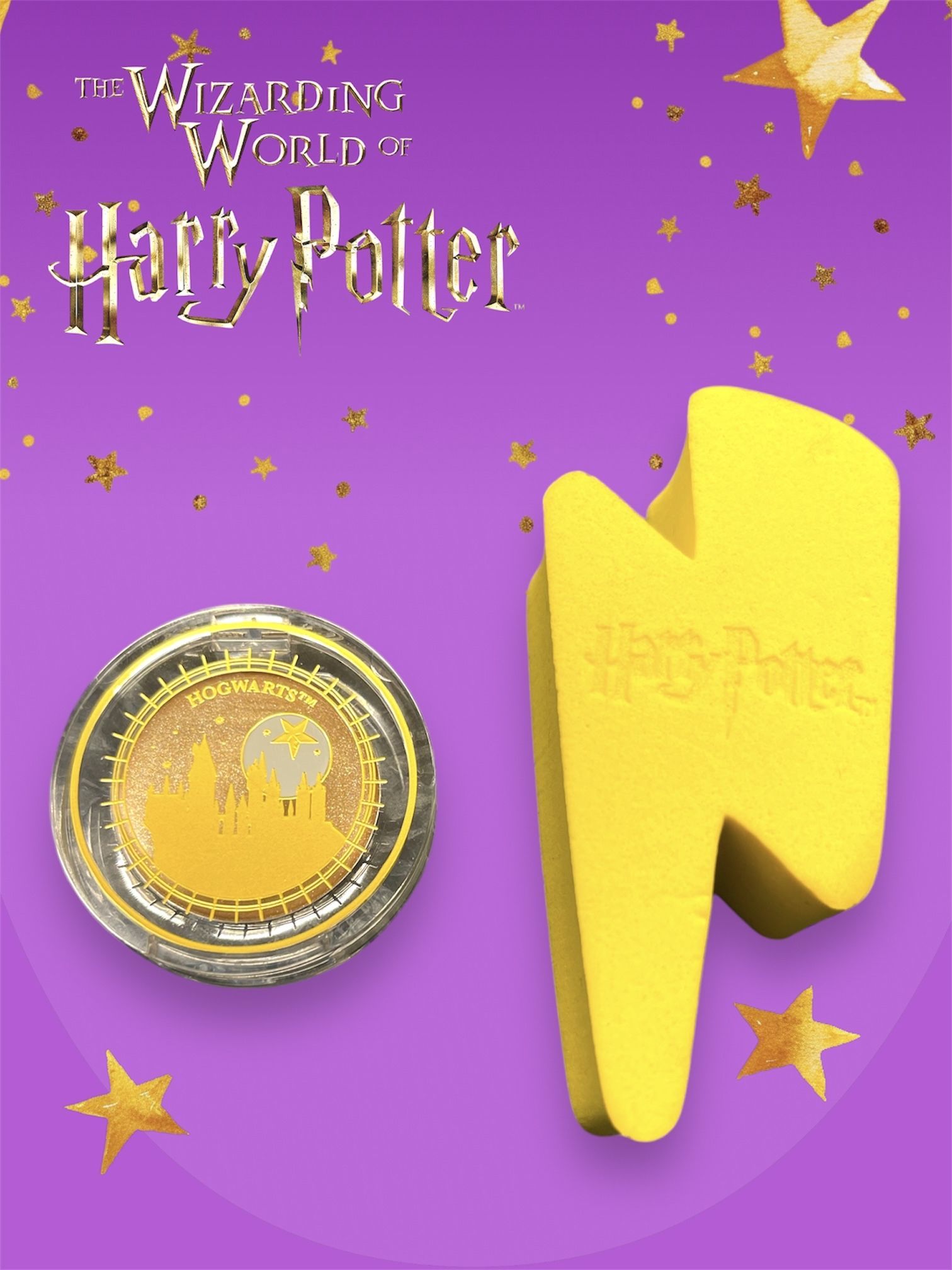Гарри Поттер Премиум набор теней для век и спонжа молнии Harry Potter (Лицензия)