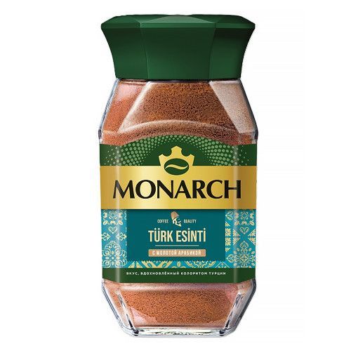 КоферастворимыйMonarchTurkEsintiсдобавлениеммолотойарабики,90г