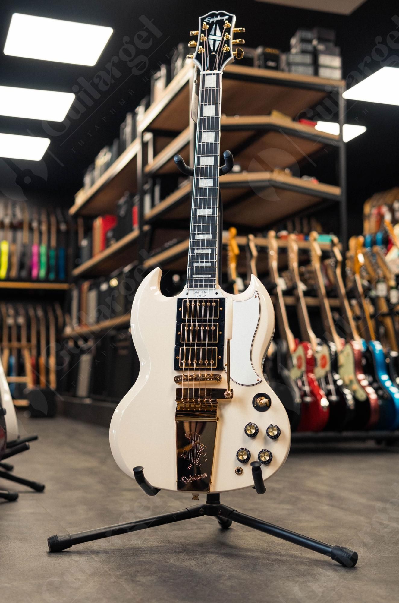 Электрогитара Epiphone SG Custom-3 Pickup With Maestro купить на