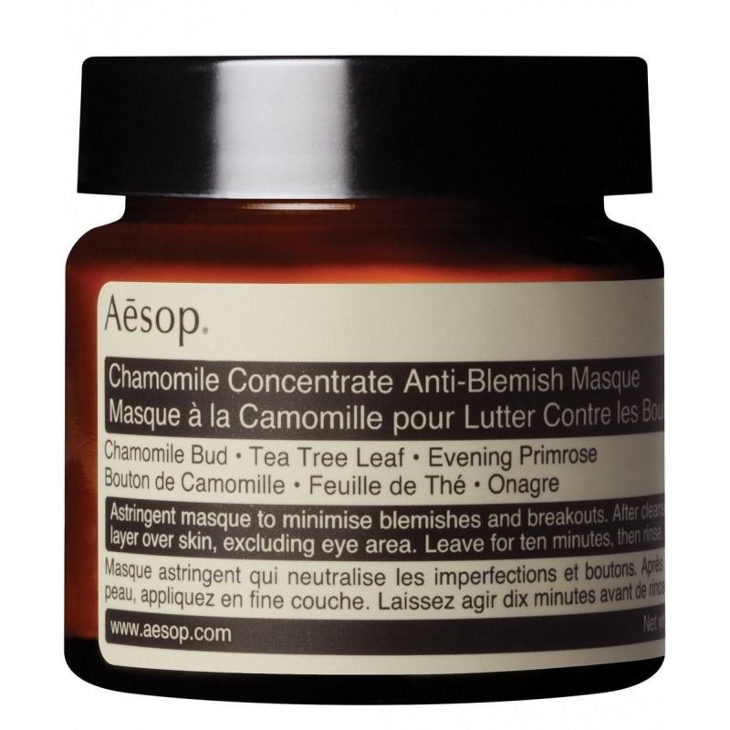 AESOP Chamomile Concentrate Anti-Blemish Masque Маска для проблемной кожи лица 60 мл купить