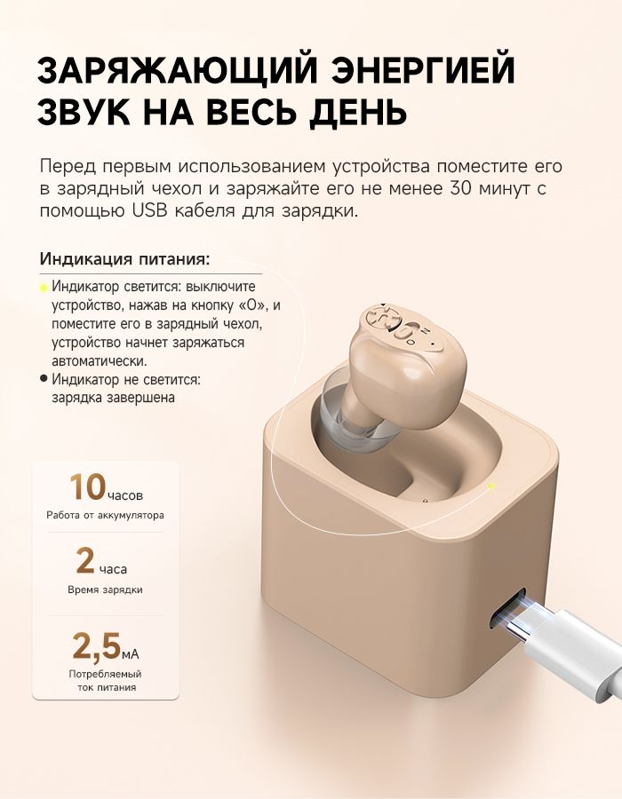 Слуховыеаппараты-вкладыши/легкиеималошумные/подходятдляпожилыхлюдейилюдейснарушениямислуха/K87-Fu
