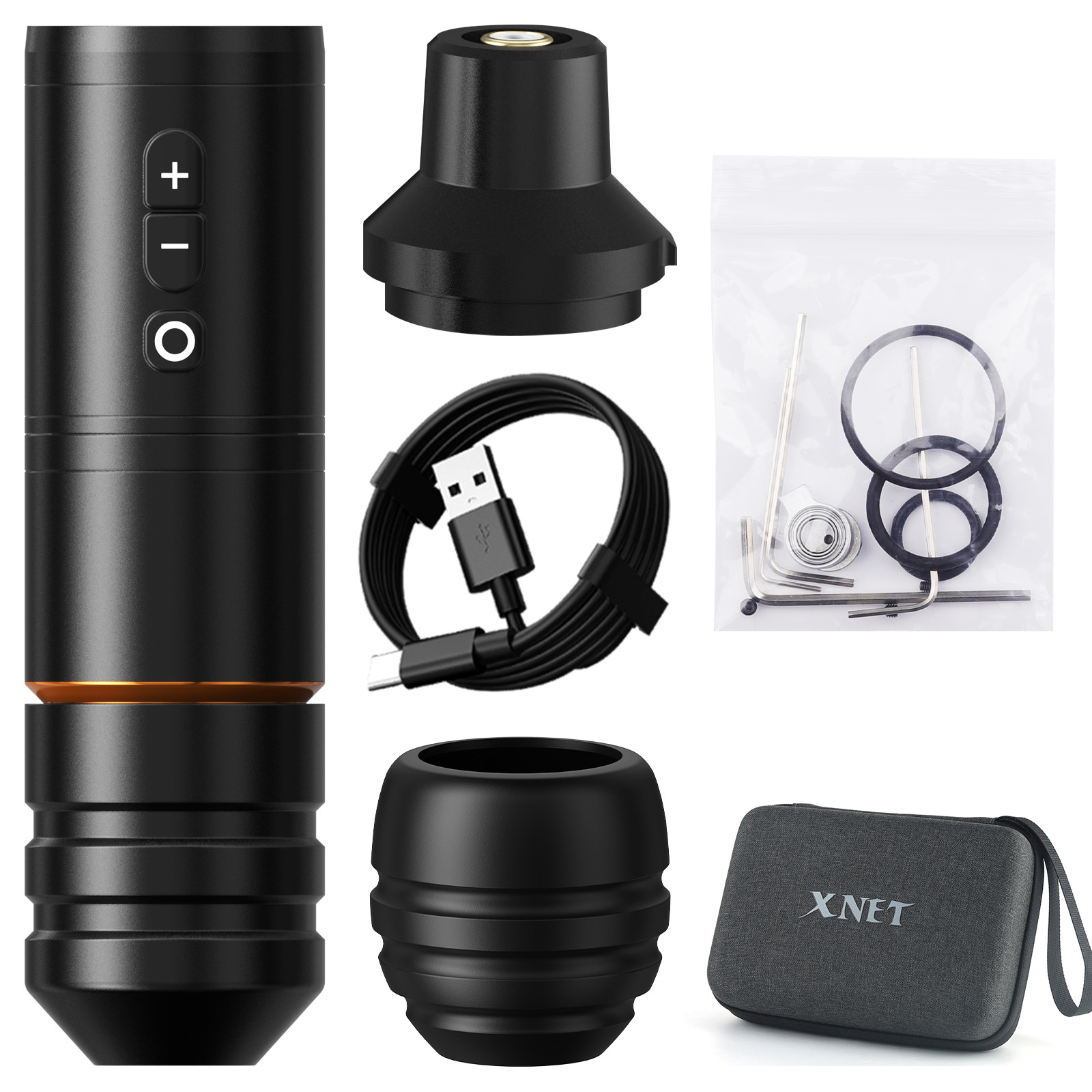 Xnet Tornado беспроводная тату машинка с бессердечниковым мотором