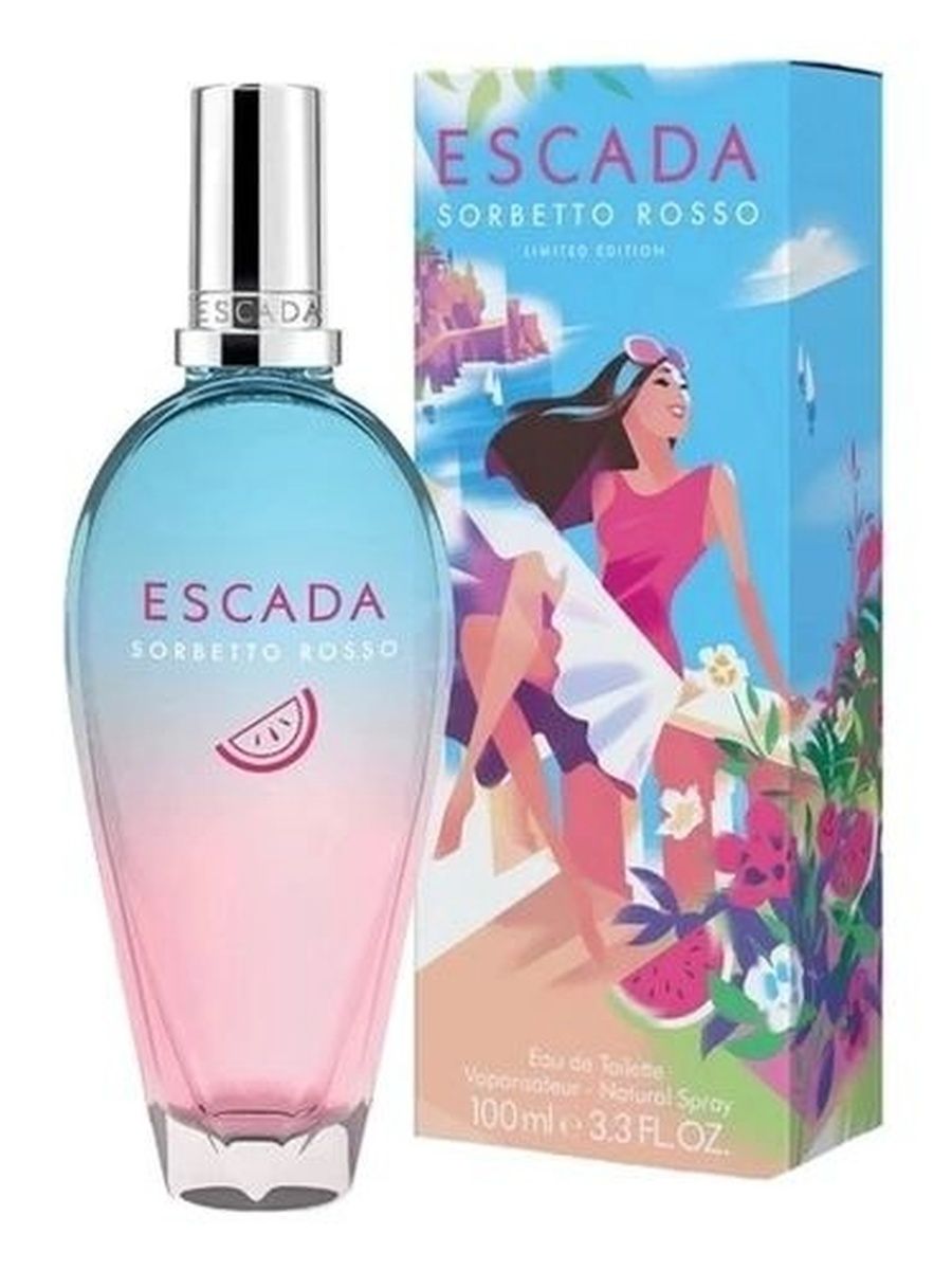 Escada Sorbetto Rosso туалетная вода женская 100 мл купить