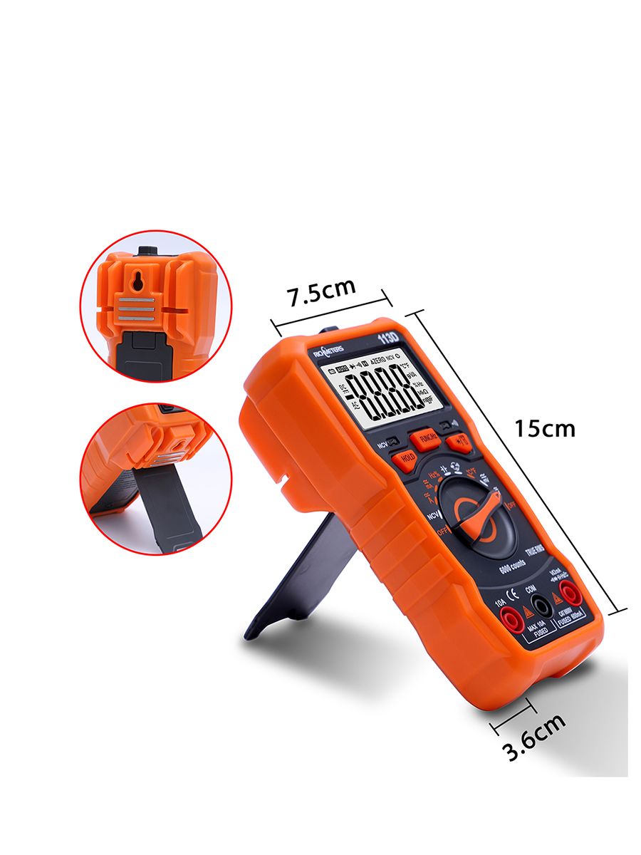 Можетиспользоватьсядляизмеренияпеременногоипостоянногонапряжения,переменногоипостоянноготока,сопротивления,емкости,температуры,диодовипроверкицелостностицепи