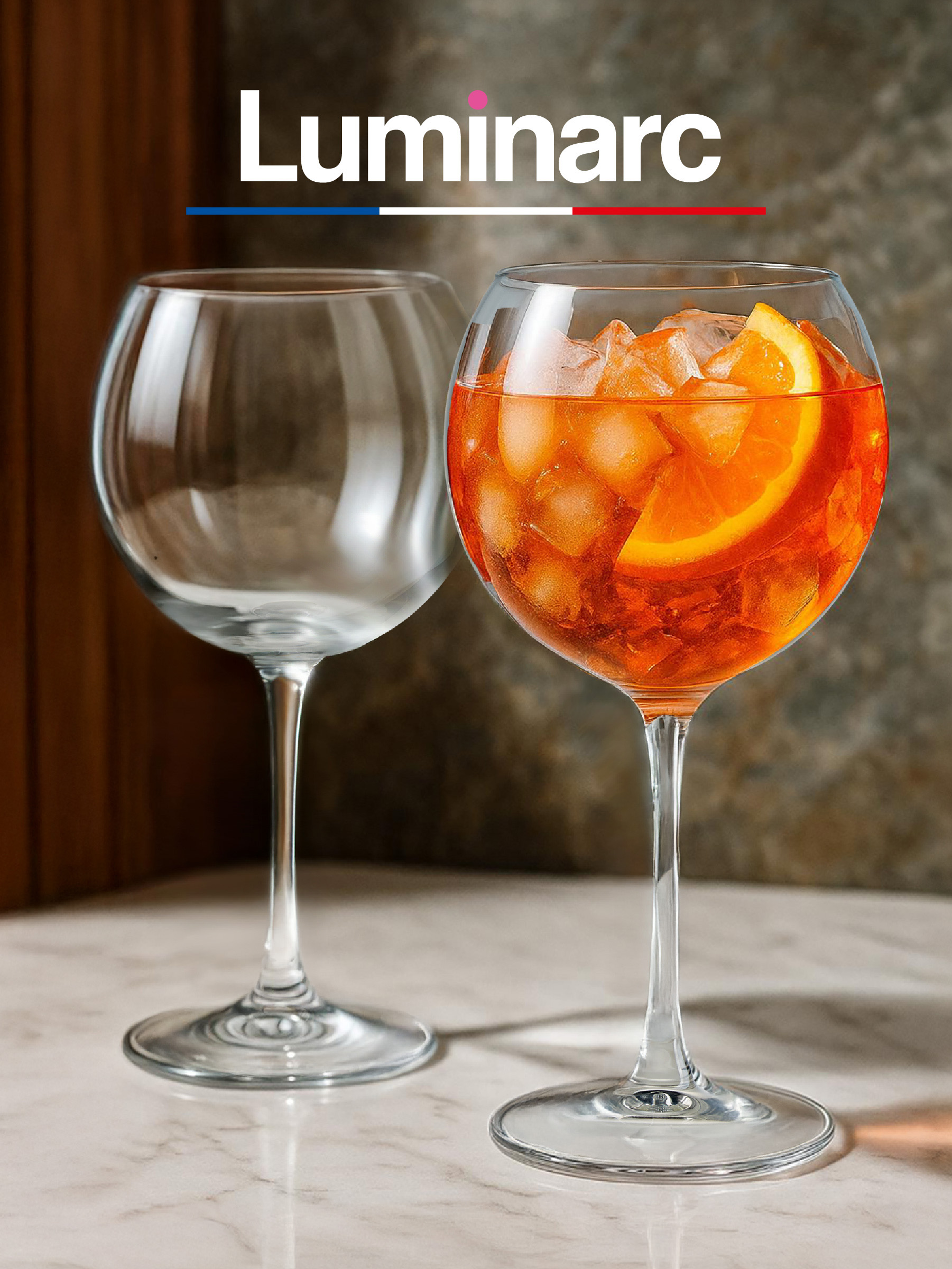 Бокалы для вина Luminarc Магнум Баллон 650 мл, набор бокалов 2 шт