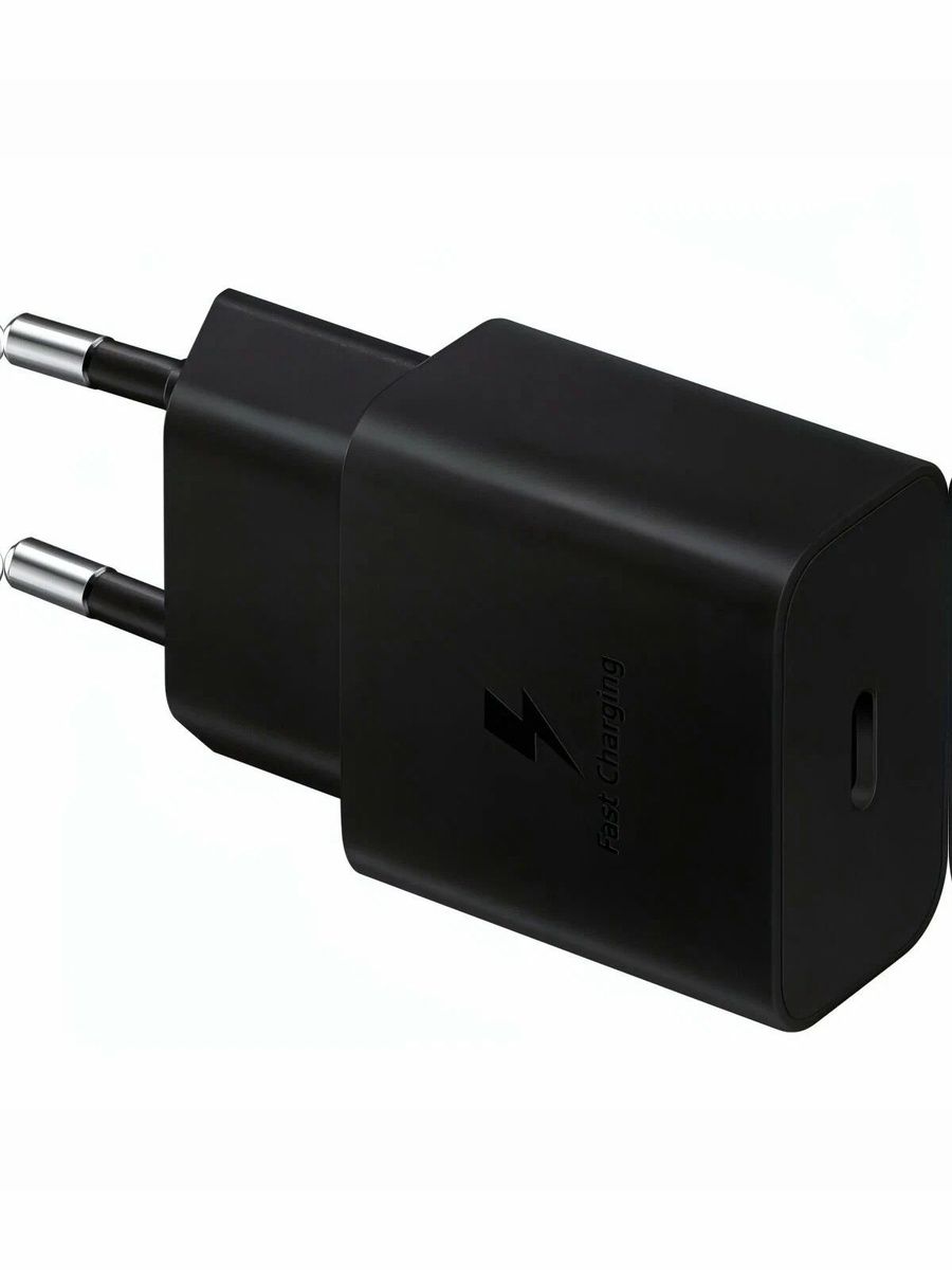 SamsungСетевоезарядноеустройство,USBType-C,быстраязарядка,15Вт,безкабеля,EP-T1510NBEGRU,черное