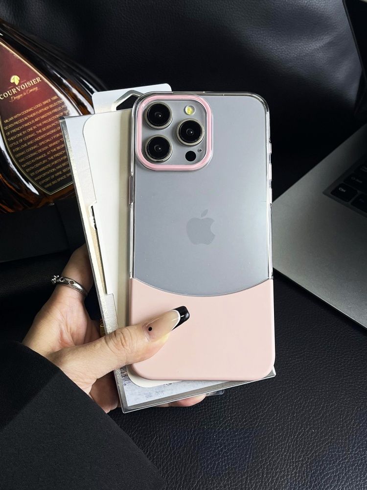 智能手机壳 用于 Apple iPhone 16 Pro, 热塑性聚氨酯, 浅粉色