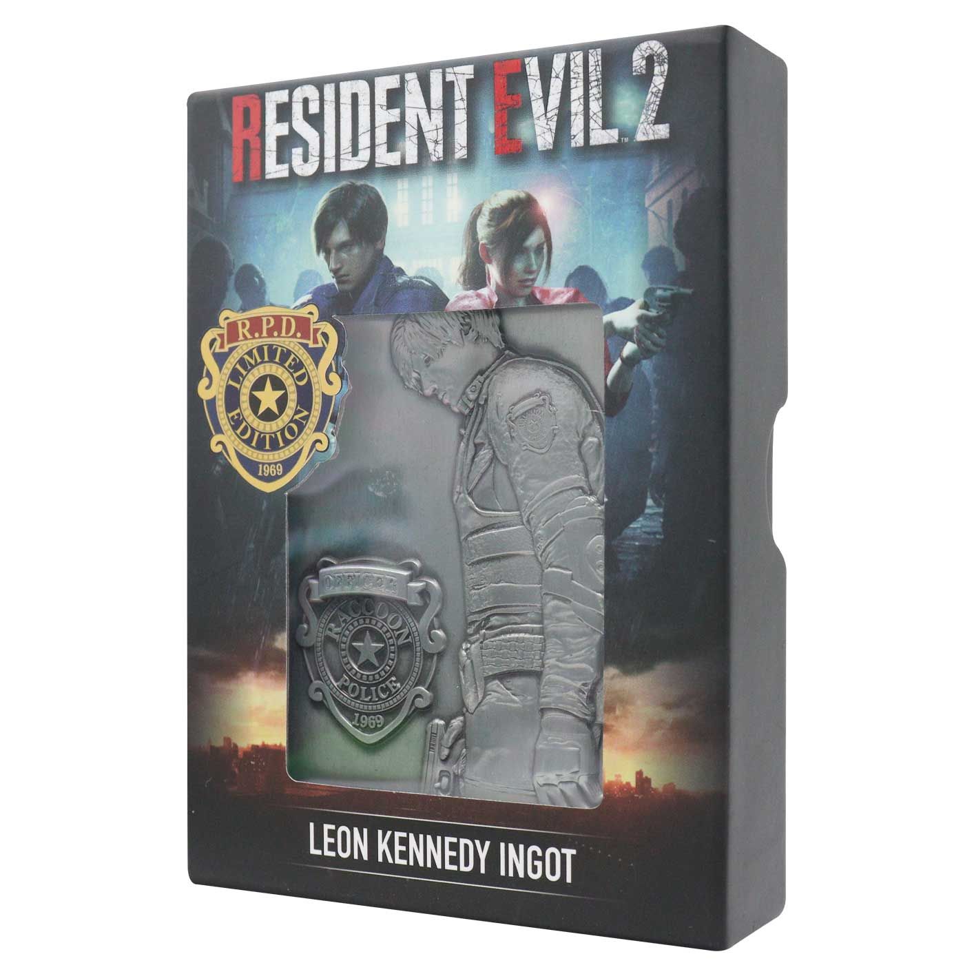 Resident Evil / Resident Evil 2 Лимитированный Ингот Леон С. Кеннеди
