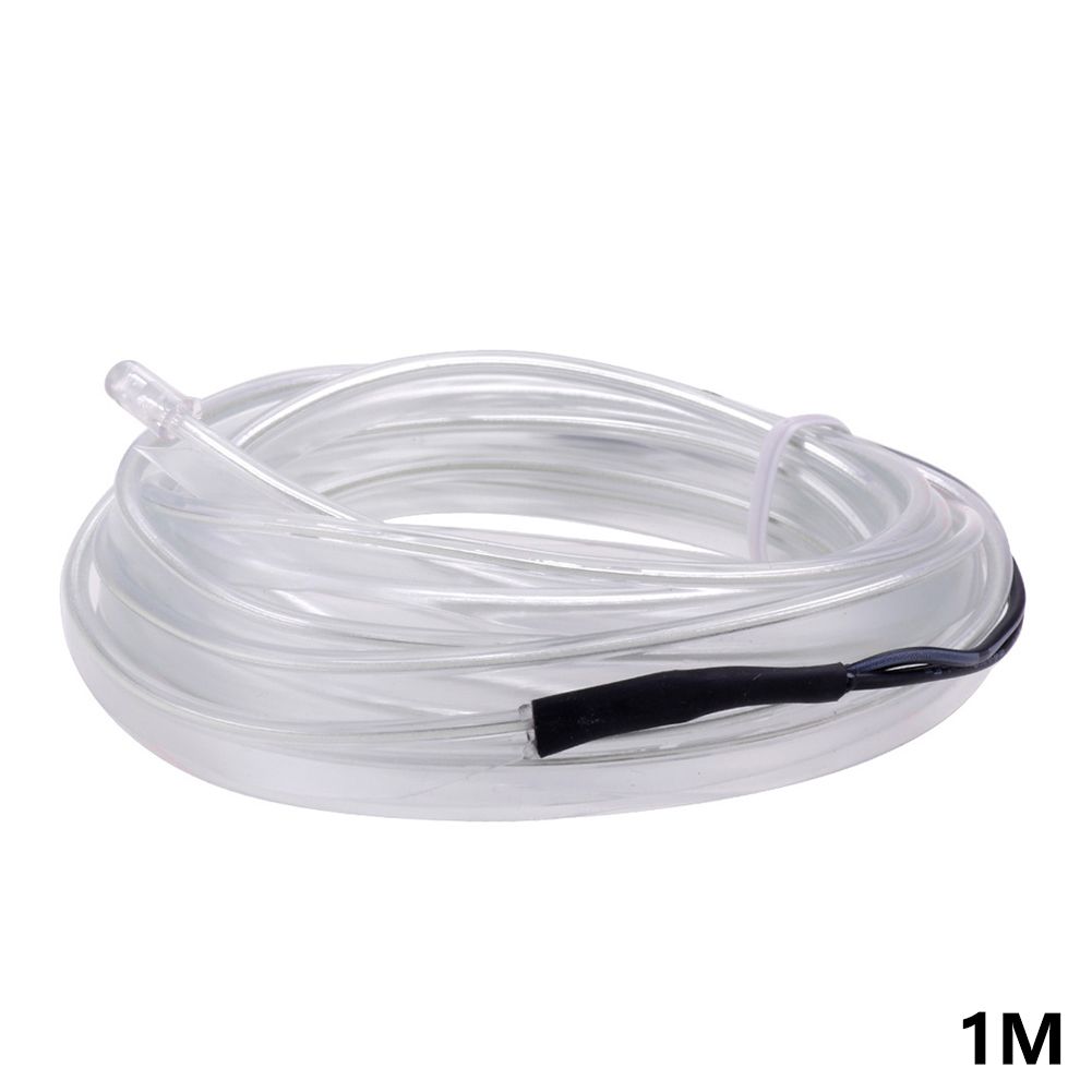 Светодиоднаяподсветкасалонаавтомобиля1MсUSBпитанием,неоновыепровода,гибкаядекоративнаялампадляавтоивечеринок.