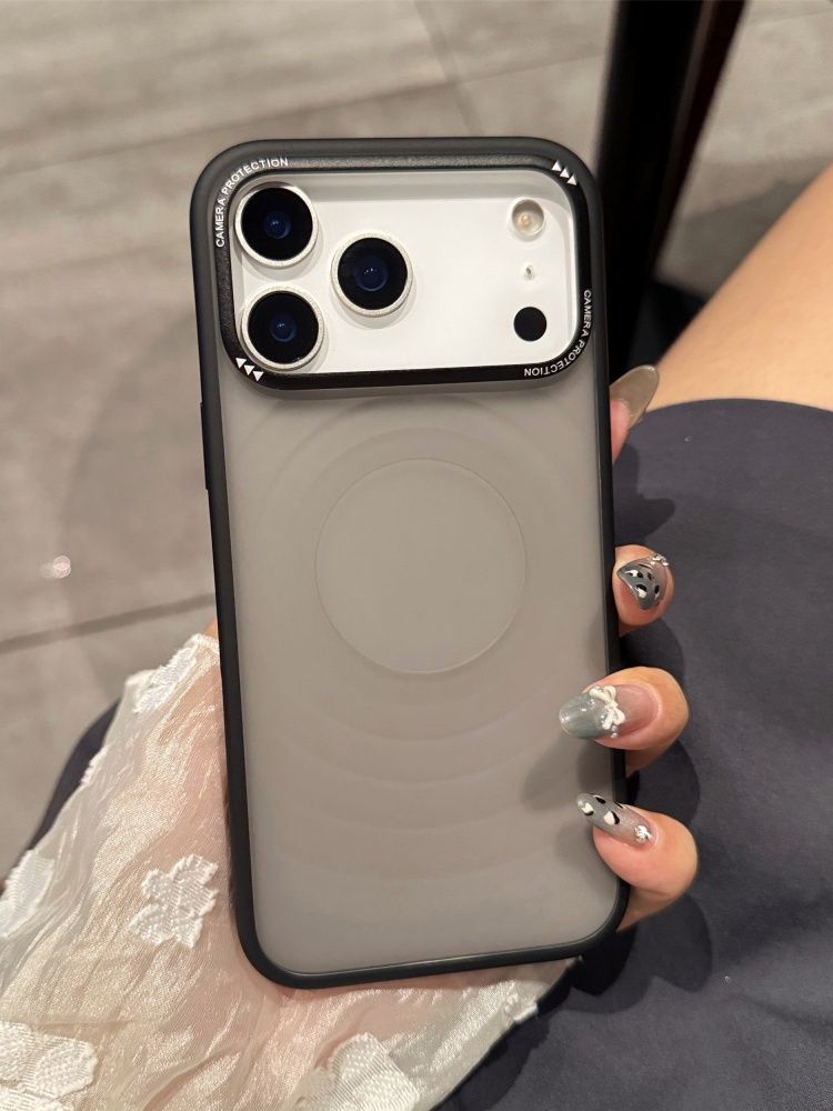 智能手机壳 用于 Apple iPhone 17 Pro Max, 热塑性聚氨酯, 黑色