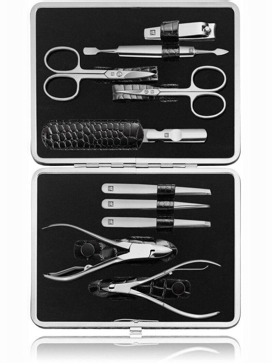 МаникюрныйнаборZWILLINGTwilleClassic(97509-004-0)10предметов,черный