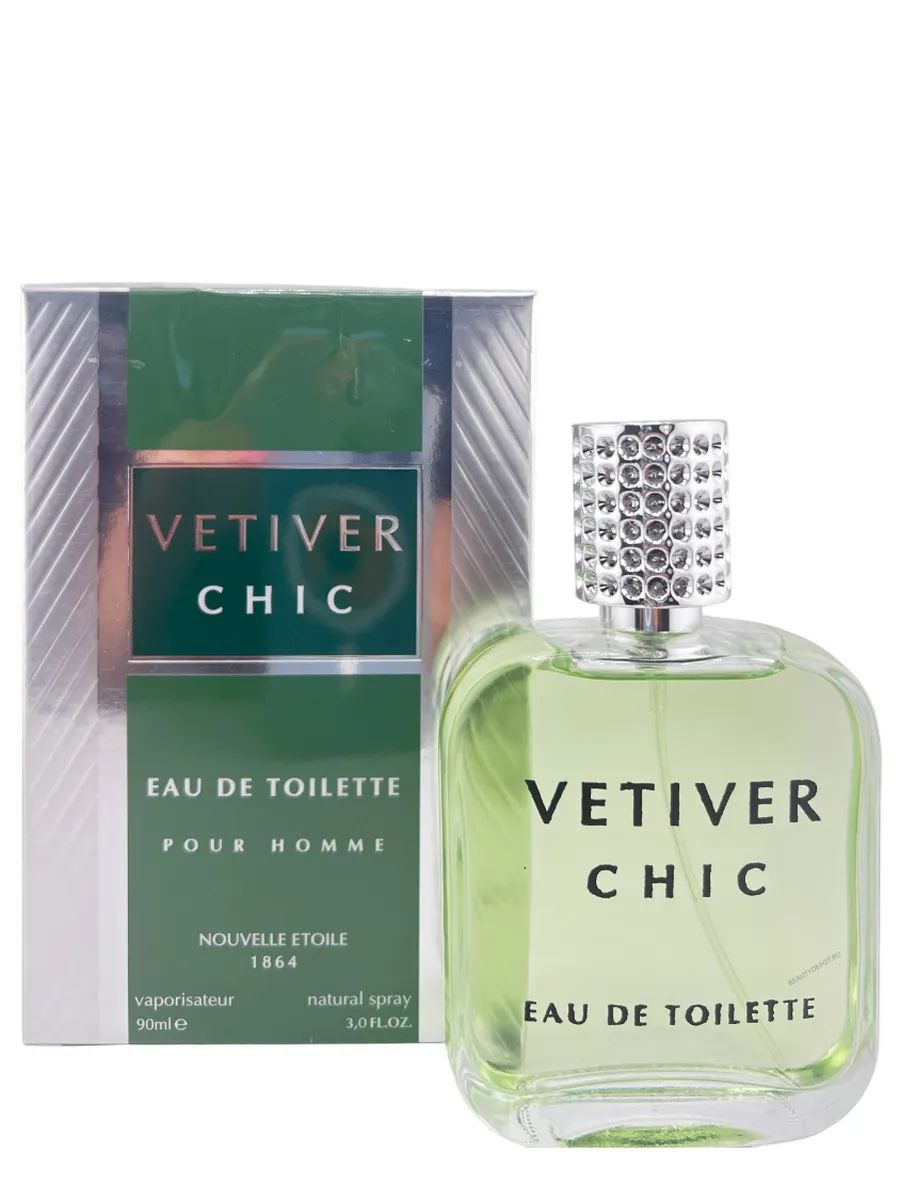 НоваяЗаряВетиверChic(VetiverChic)ТуалетнаяводаМужская90мл