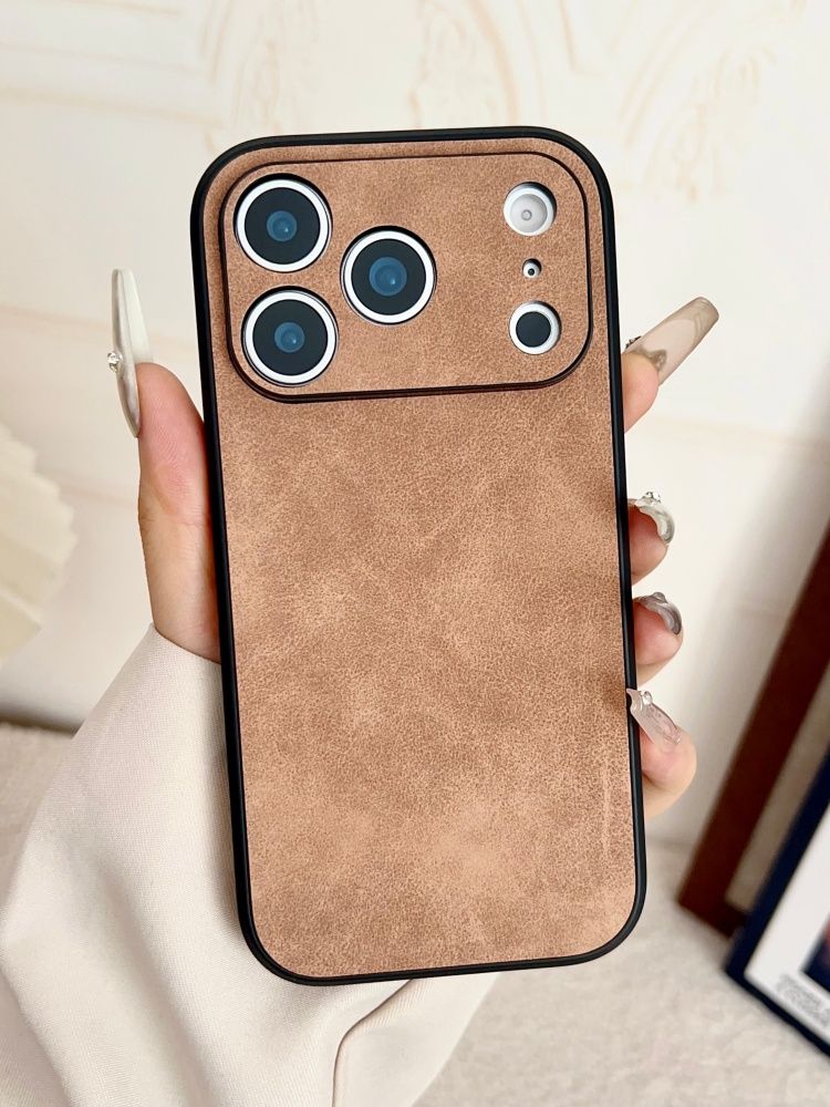 智能手机壳 用于 Apple iPhone 17 Pro, 热塑性聚氨酯, 浅棕色