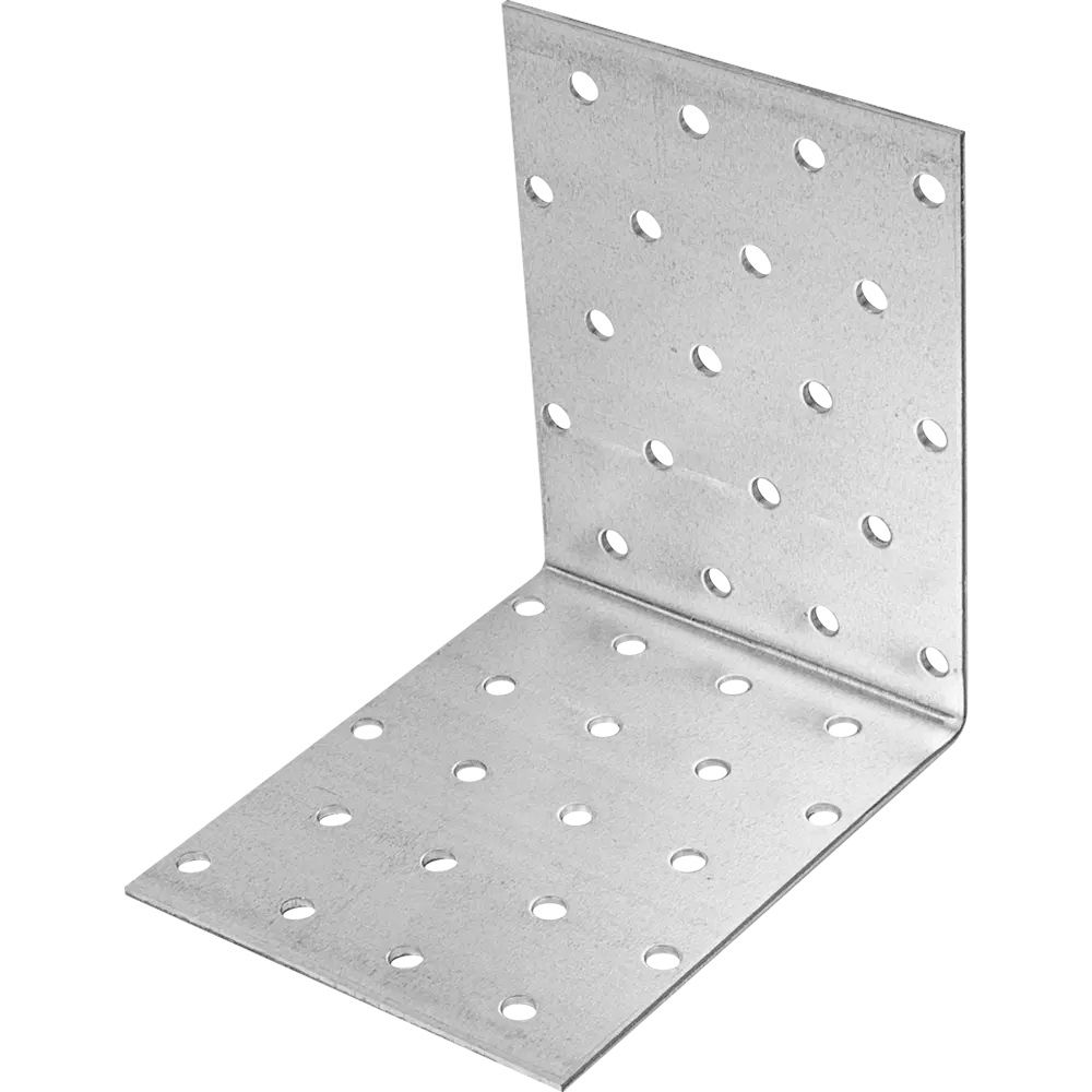 Соединение стропильной системы крепежными уголками