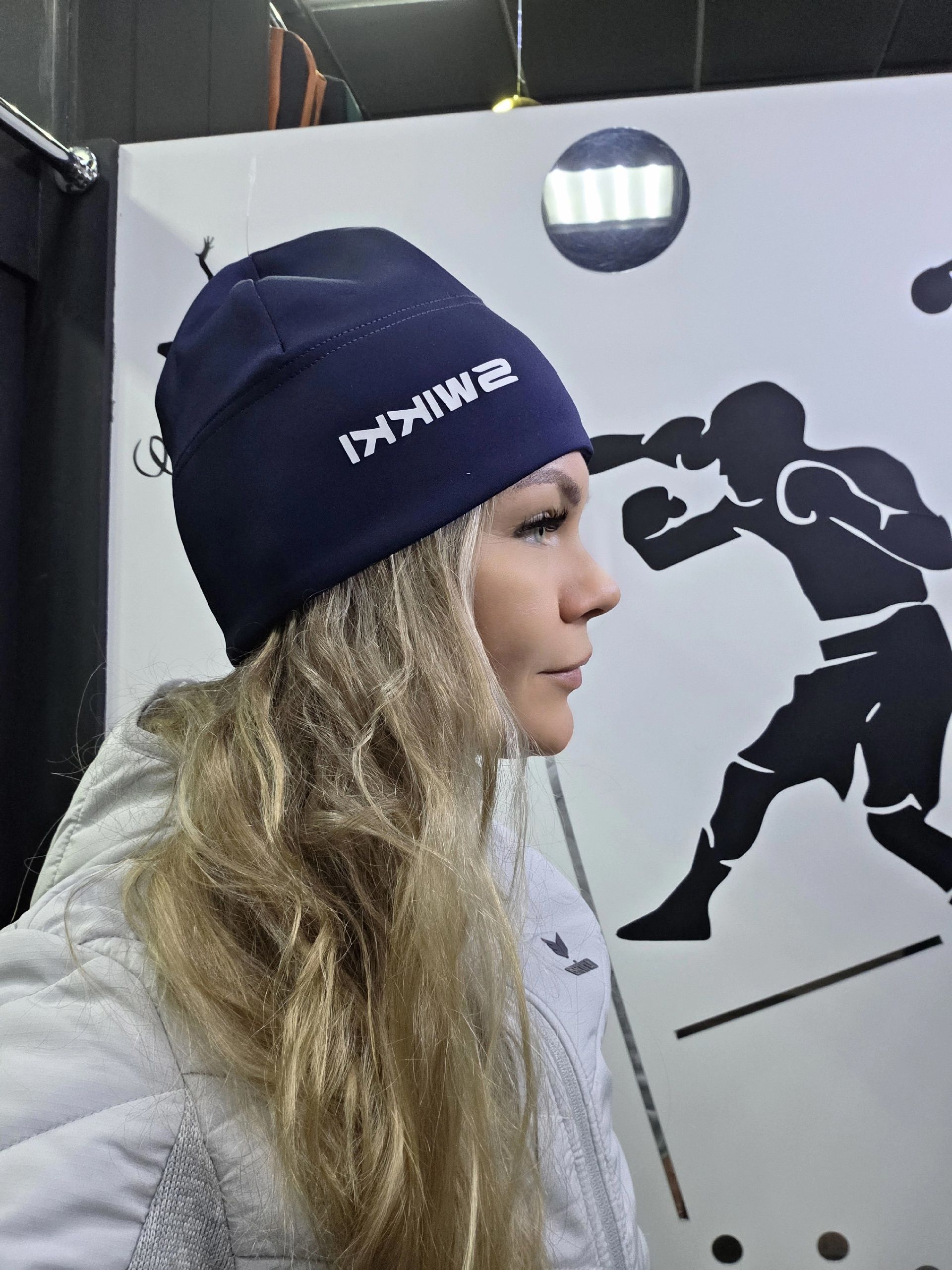 Шапка спортивная SWIKKI (синяя)